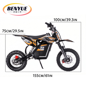 Motocicleta COOLRIDER EDB002, Minimoto/Pocketbike Eléctrica de 60V con Motor sin Escobillas, Transporte Urbano, Velocidad 70km/h - Product Image 4