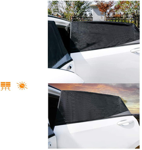 Pare-soleil en maille respirant pour voiture, Protection contre les conditions solaires et les personnelles, housse pare-soleil pour automobile - Product Image 6