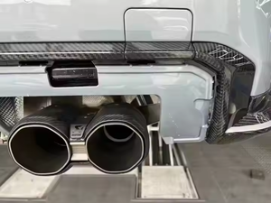 Difusor de fibra de carbono <span class=keywords><strong>G80</strong></span> de alta calidad, Marco superior, parachoques delantero, nuevos difusores rojos para <span class=keywords><strong>BMW</strong></span> <span class=keywords><strong>M3</strong></span> M4 G82 <span class=keywords><strong>G80</strong></span>, precios competitivos buenos - Product Image 4