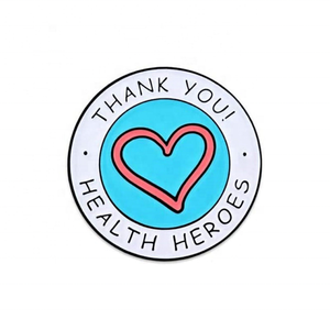 TIK TOK — badge rond à revers en laiton, LOGO médical d'urgence, de haute qualité, chaud, 2022 - Product Image 3