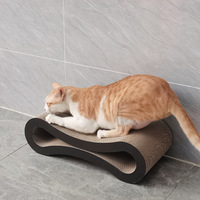 Jouets pour animaux de compagnie populaires 8-Combinaison Cat Scratcher House Scratcher Boards Cats Mat