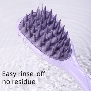 Thiết Kế Mới Rửa Tóc Công Cụ Dài Xử Lý Dầu Gội Đầu Bàn Chải Đa-Mục Đích Chăm Sóc Tóc & Tạo Kiểu Tóc Bàn Chải Chăm Sóc Tóc Công Cụ - Product Image 6