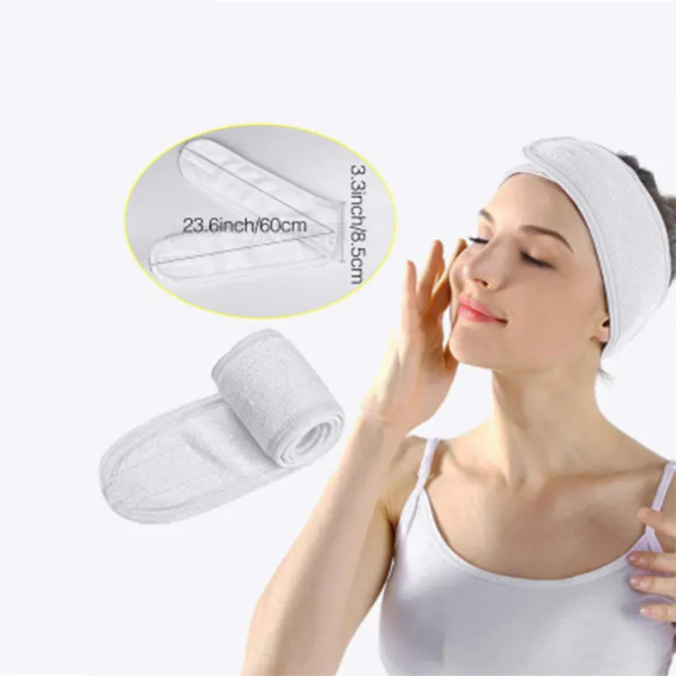 Superior Quality Customize Spa Turban Head Wraps Skincare Make Up Headwrap For Women