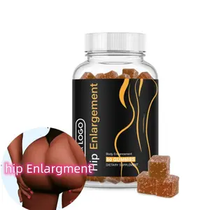 2022 Hot Bigger Butt Lift Growth gummy Candy Buttock Booster hip Enlargment Enhancement Gummies