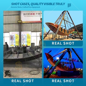 Manèges de bateau <span class=keywords><strong>pirate</strong></span> géants en fibre de verre pour adultes, équipement d'amusement intérieur/extérieur pour parcs d'attractions et fêtes foraines, à vendre - Product Image 5
