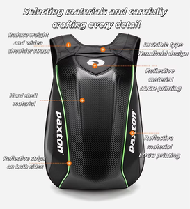 <span class=keywords><strong>Mochila</strong></span> de motocicleta de moda de alta calidad con características de pecho de almacenamiento de casco impermeable de alta capacidad-Cierre de cremallera - Product Image 5