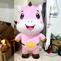 Costume de mascotte gonflable Cheval, Tenue de performance anti-stress pour adultes unisexe, Année du Cheval