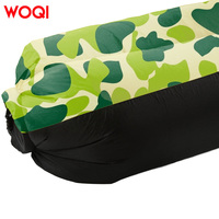 Canapé gonflable de plage en polyester imperméable WOQI - Canapé gonflable portable toutes saisons pour une relaxation ultime au bord de la mer