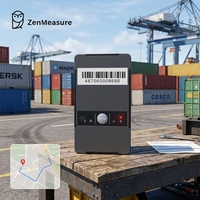 Sensor de Temperatura GPS 4G ZenMeasure para Vehículos, para Monitoreo de Flotas de Cadena de Frío y Entornos de Carga