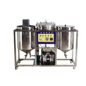 Small Capacity Scale Crude Oil Refinery/ Mini Refinery Equipment Machine/cooking Vegetable Oil Refining