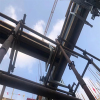 Serre-poutre électrique moderne en acier galvanisé robuste, outil élégant pour coffrage de colonnes en béton