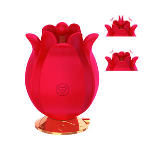 Vibrateur Rose pour Femme, Jouet Sexuel pour Femme, Stimulateur de Point <span class=keywords><strong>G</strong></span> et de Mamelon avec Ventouse, Vente en Gros 2022 - Product Image 1