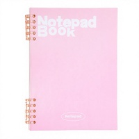 Carnet à spirale A5 Shlan DH-5110 de haute qualité, couverture en PP, 60 feuilles détachables, impression numérique, bloc-notes pour étudiants, usage scolaire