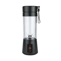 Mixeur Portable Sans Fil Rechargeable USB, Tasse Mixeur en Plastique, Mixeur à Fruits Portable, Mixeur à Vitesse Unique, Vente en Gros à Prix Abordable
