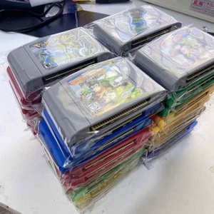 Retro Pokem0n NTSC/USA Version High-quality ABS Material Blue/Crystal/Red/Silver/Yellow/Green/Gold N64 <b>Game</b> Cartridge Box No - Product Image 2