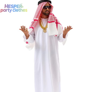Ensemble de costumes de style arabe du Moyen-Orient HESPER, robe pour hommes et femmes, tenue de performance de style tycoon de Dubaï, Émirats arabes unis, cosplay - Product Image 1