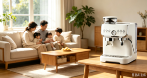 Máquina de Espresso Profesional Semiautomática para el Hogar con Molinillo de Granos de Café, Máquina de Café Capuchino y Espresso Personalizada de Fábrica - Product Image 2