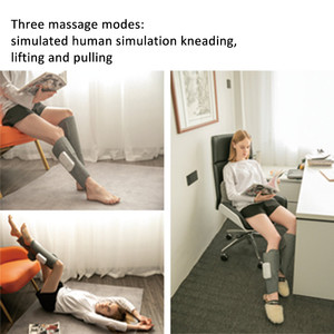 Masajeador de piernas de compresión de aire inalámbrico para circulación y alivio del dolor Masajeador de piernas Circulación y relajación con calor - Product Image 3