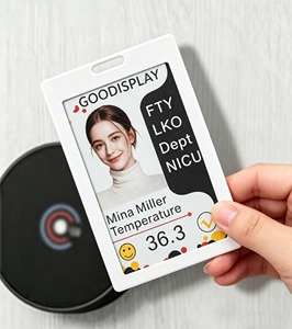 Badge électronique NFC sans batterie, couleur intégrale, en papier électronique |   Écran ePaper 4 couleurs de 3,7 pouces, mise à jour en ligne, DMN037FW - Product Image 3