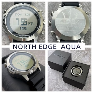 Reloj de Buceo Profesional NORTH EDGE para Hombre, Reloj de Buceo con NDL (Tiempo Sin Descompresión), 50M, Altímetro, Barómetro, Brújula - Product Image 5