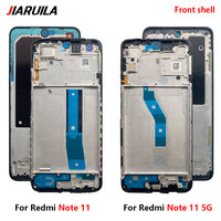 Cadre LCD de boîtier avant de remplacement pour Xiaomi Redmi Note 11S 11E 11 Pro Plus 5G écran Lcd cadre central plaque de lunette pièce de rechange