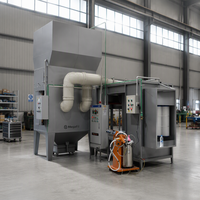 Augmenter la capacité de production : Système de peinture en poudre entièrement automatisé, ligne de fabrication industrielle, cabine de pulvérisation, four de cuisson de la poudre