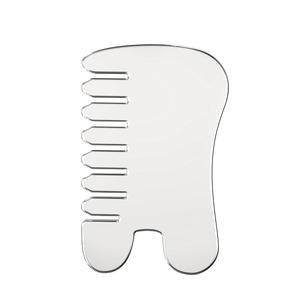 <span class=keywords><strong>Mini</strong></span> peine inalámbrico para el cabello de acero inoxidable Gua Sha, masajeador, tabla para raspar Meridianos, cuero cabelludo, cuerpo, cara, cuello, bolsa trasera, producto de masaje - Product Image 5