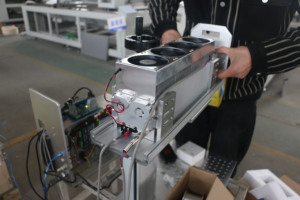 30W 40W RF Tube Co2 High Speed Laser Marking with 80mm Rotary RC2808 Galvo Head Original EZCAD Card Double Red Dots Free Goggles - Product Image 6