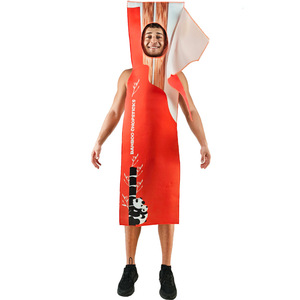 Costume de baguettes pour adultes unisexe, tenue de cosplay pour fête d'Halloween, design en bambou, taille unique - Product Image 3