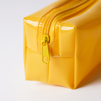 Benutzer definierte transparente Kunststoff wasserdichte Stift tasche Bunte PVC-Reiß verschluss Aufbewahrung tasche für Kinder