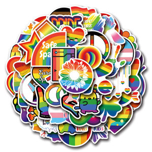 Nuovo 50 pezzi orgoglio parata <span class=keywords><strong>amore</strong></span> è <span class=keywords><strong>amore</strong></span> LGBT arcobaleno Gay <span class=keywords><strong>amore</strong></span> adesivo - Product Image 1