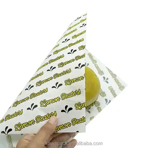 Custom Eco-friendly Brown Paper Wrap Food Wrapping Paper Food Grade Kraft Grease Proof Paper