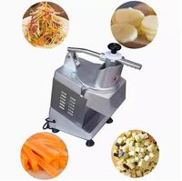Commerciële Fruit En Groente Snijder Elektrische Wortel Slicer Aardappel Chopper Chips Snijden Kool Snijmachine