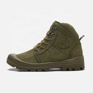 Botas de lona personalizadas para hombre, botines de caña alta al por mayor para hombre, botas informales de estilo exterior para hombre - Product Image 1