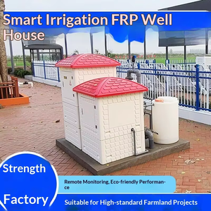 DaringFish – Boîtier intelligent en fibre de verre pour puits, avec <span class=keywords><strong>double</strong></span> <span class=keywords><strong>compteur</strong></span> eau/électricité, pour l'irrigation IoT intégrée des terres agricoles de haute qualité - Product Image 2