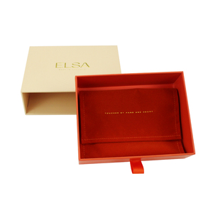Eco Friendly Custom Logo Cardboard Jewelry Ribbon Sliding <b>Drawer</b> Gift Cosmetics Packaging Paper Box - Product Image 3