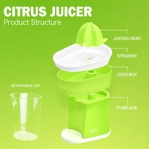 Exprimidor Dsp de 0.4L con Cuchilla de Acero Inoxidable Eléctrica de Fácil Operación para Hacer Jugos de Frutas - Product Image 3