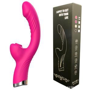 Stimulateur clitoridien G-spot pour femmes, jouet sexuel, langue qui lèche, suce, vibromasseur clitoridien, suceur de clitoris, <span class=keywords><strong>vibro</strong></span>-dildo - Product Image 5
