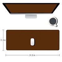 Tapis de bureau solide et confortable, personnalisé, en caoutchouc, motif dessin animé, pour souris de jeu, clavier, PC, vague marine, anime, bureau, maison, en stock