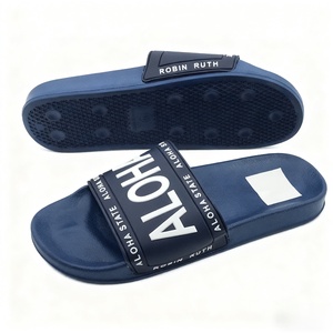 Sandales à enfiler Yongping bleu marine tendance pour hommes et femmes – Chaussures confortables avec fonction lumineuse pour une ambiance tropicale - Product Image 2