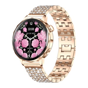 Reloj Inteligente I220 para Mujer, Lujoso, 1.27 Pulgadas, BT 5.3, Monitor de Sueño, Carátulas Personalizables, Batería de 300 mAh, Compatible con IOS y Android - Product Image 1