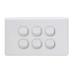 SAA ได้รับการอนุมัติ <span class=keywords><strong>Clipsal</strong></span> ไฟฟ้า Light Wall Switch - Product Image 1