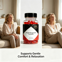 SYC BIO Gummies sans sucre à base de fibres végétales pour la gestion du poids et le soutien du sommeil, 60 unités, Complément alimentaire