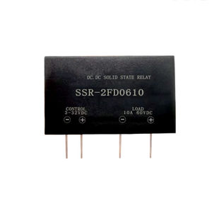 รีเลย์โซลิดสเตทแบบ DC ขนาดเล็กสำหรับ PCB 5A 10A 25A 60V 400V 600VDC รุ่น SSR-2FD0625 SSR-2FD6005 SSR-2FD4010 SSR-2FD0610 - Product Image 1
