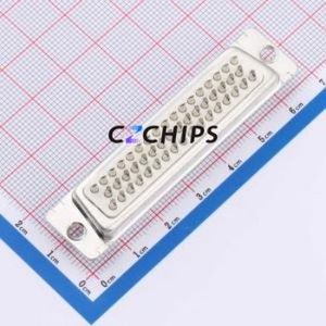 DD50P064TXLF D-Sub/VGA Connector Connector ( Gender: Male )( Total Number of PINs: 50P )( Number of Rows: 3 ) - Product Image 2