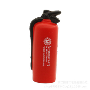 Juguete Antiestrés con Forma de Extintor de Incendios de PVC, Espuma Suave, Regalo Promocional, Diseño de Dibujos Animados, Estilo Divertido - Product Image 3