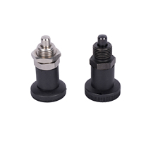 Goupilles à ressort rétractables en gros ANSI 303 en acier inoxydable, goupilles d'indexage à ressort M3-M10, goupilles d'indexage OEM