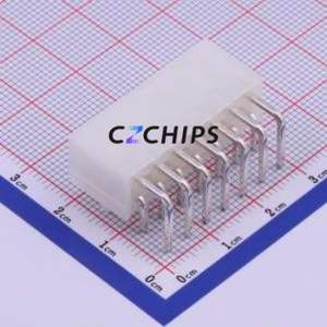 C4255WR-F-2X07P Wire-to-Board Pin Header Bent Lead Through Hole,P=4.2mm Connector 2x7P 4.2mm Right Angle Insert 14P - Product Image 2