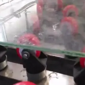 ماكينات إنتاج الزجاج, آلة تشطيف الزجاج ماكينة تشطيف الزجاج