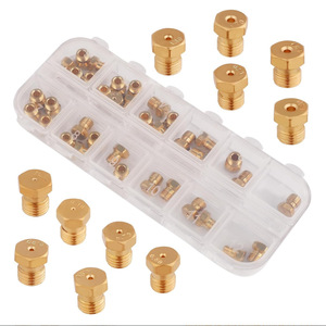 Kit de conversion d'orifice M6 à haute efficacité pour buse à jet en laiton pour cuisinière <span class=keywords><strong>compatible</strong></span> avec le propane GPL et le brûleur à gaz naturel - Product Image 3